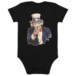 Organic cotton baby bodysuit