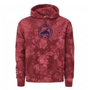 Unisex Champion tie-dye hoodie