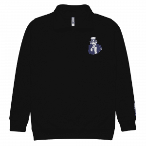 Unisex fleece pullover